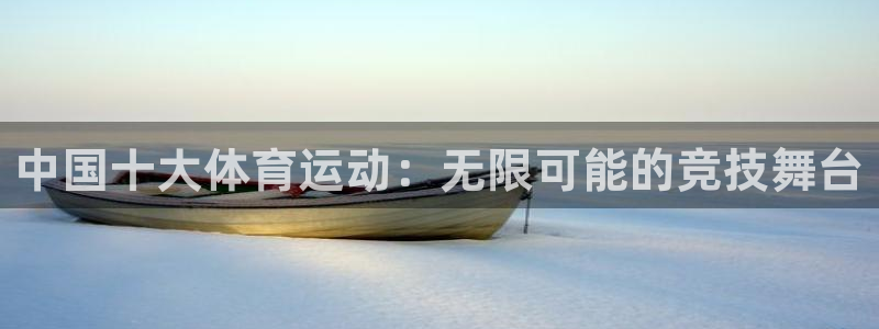 77体育官网：中国十大体育运动：无限可能的竞技舞台